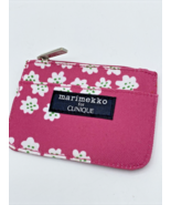 NEW - Marimekko For Clinique Coin Purse ID Holder Zip Pouch w/Side Pocket - $9.82