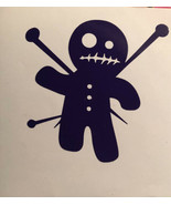 Cute Voodoo Doll| Voodoo |Horror|Scary|Vinyl|Decal|Classic Horror|You Pi... - £2.36 GBP