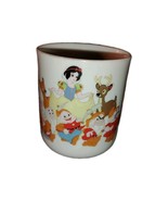 Walt Disney Productions Snow White Seven Dwarfs Cup Mug Tea Coffee Japan... - $23.15 CAD
