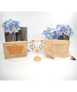 Jennifer Behr  18kt Gold Plated Daphne Crystal Floral Flower Earrings NW... - $390.56