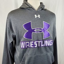 Under Armour Wrestling Hoodie Sweatshirt Pullover Adult Medium Loose Sew... - $27.99