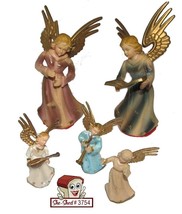 Lemax Christmas Assorted Lemax Angels  Figures Lot - £7.95 GBP