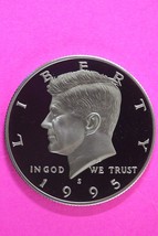 Gem Proof 1995 S Clad Kennedy Half Dollar Deep Cameo Same Coin In Pics TOM 14 - $9.99