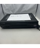 Mitsubishi HS-U520 VHS VCR HiFi Stereo with Remote - $150.92 CAD