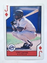 Tony Gwynn 1990 MLB All Stars Playing Card San Diego Padres Baseball Card - £1.17 GBP