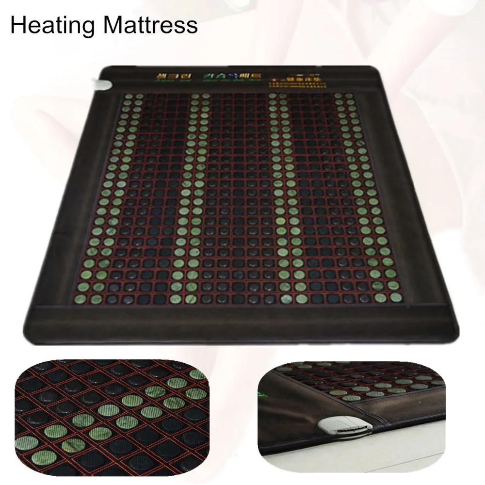 Far Infrared heating Jade Massage Mattress Heated Germanium stone Mat As Seen On - £305.55 GBP+