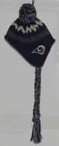 NFL Team Apparel Licensed Los Angeles Rams Dark Blue Toddler Knit Cap - £12.48 GBP