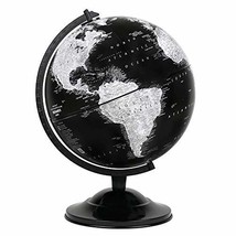 Replogle Wells 12&quot; Black Ocean Desktop World Globe - £75.21 GBP