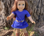American Girl Doll Sage Copeland 2013 girl of the year Blue Eyes Freckle... - $98.01