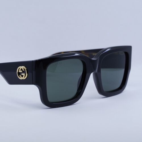 GUCCI GG1663S 001 Black/Grey 52-21-140 Sunglasses New Authentic Item image 5