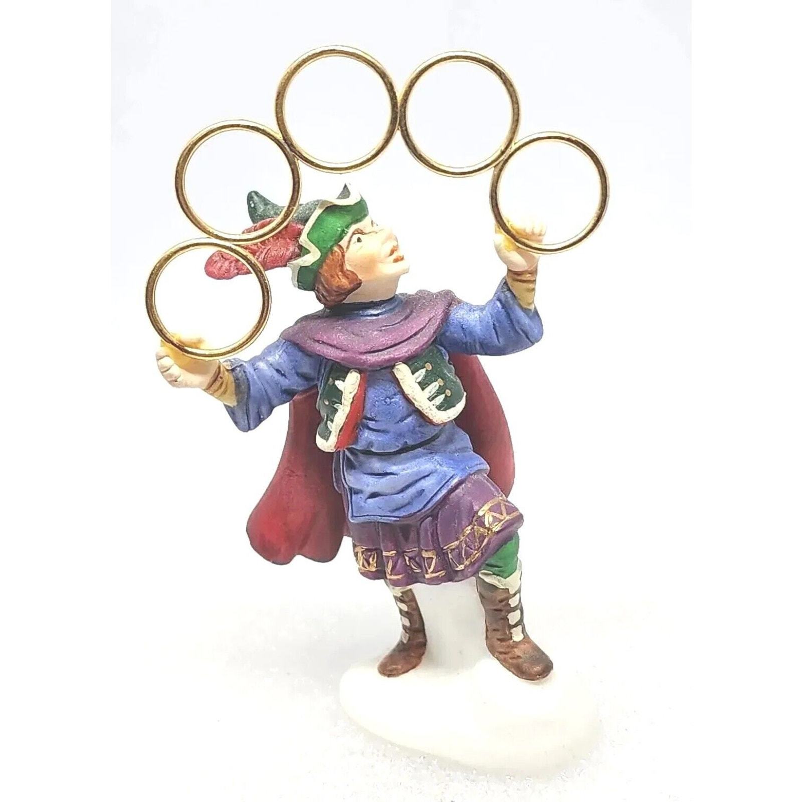 Dept 56 Five Golden Rings Twelve Days of Dickens Village 58381 VTG 1996 In Box Item image 6