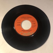 Merle Haggard 45 Vinyl Record Cherokee Maiden - $5.93