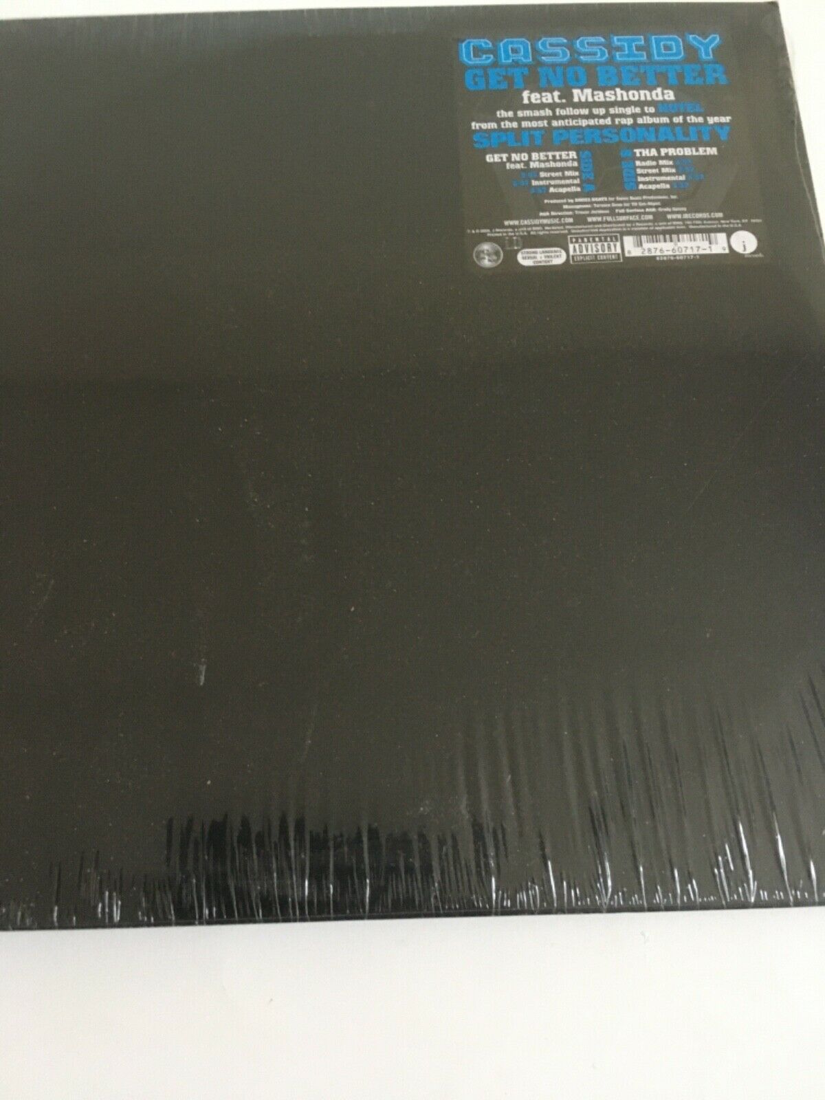 Cassidy: No Betta( feat Mashonda) brand new sealed hiphop/R&amp;B) 12&quot; Swizz... - $25.18