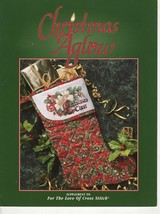 Leisure Arts For The Love Of Cross Stitch 1997 Supplement - Christmas Aglow - $6.54