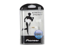 Pioneer White SE-CL331-H Canal Water-Resistant Earbud Headphone  - £15.22 GBP