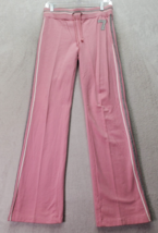 Vertigo Paris Pants Womens Small Pink Ramie Loose Fit Elastic Waist Drawstring - £15.76 GBP