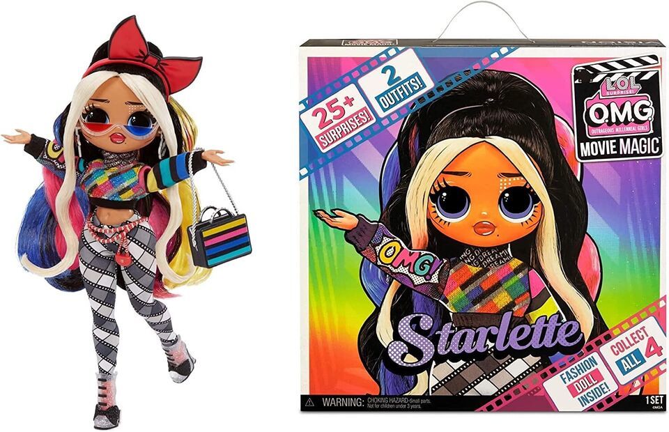 Primary image for LOL Surprise OMG Movie Magic Starlette Fashion Doll with 25 Surprises New 2021