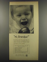 1956 Bell Telephone System Ad - Hi, Grandpa! - $18.49