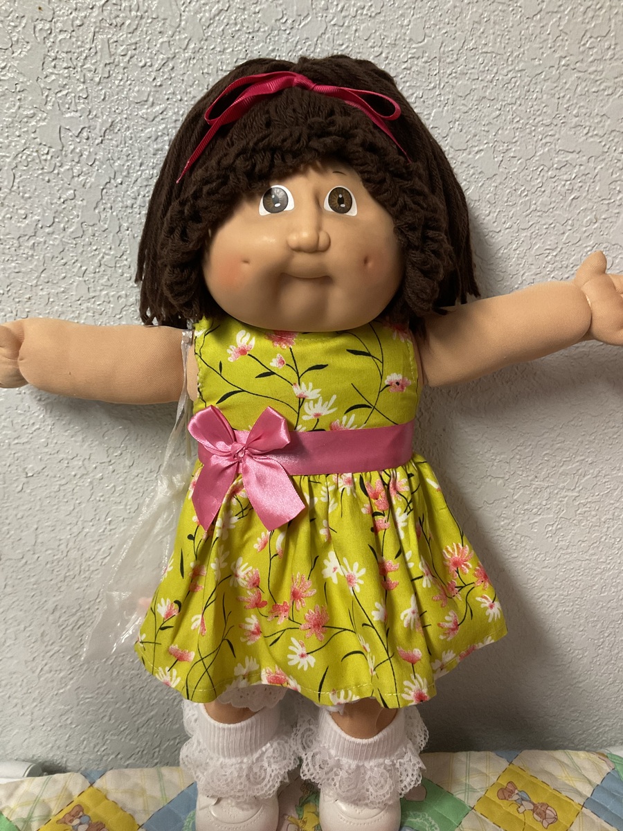 VTG Cabbage Patch Kid Girl Brown Hair Brown Eyes Hong Kong P Factory HM#... - $295.00