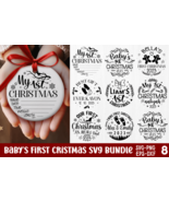 Baby's First Christmas SVG Bundle - $5.00