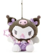 Japan Sanrio Kuromi Baby Angel Mascot Plush - 10cm Valentine&#39;s Day Birthday - $511.36 MXN