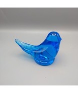 Bluebird of Happiness Large Original Glass Blue Bird 6” L X 4” T 1990 W ... - $18.00 CAD