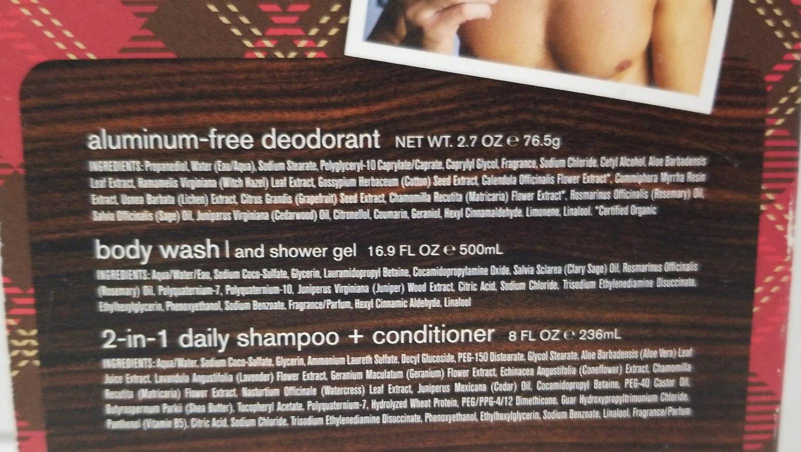 Every Man Jack Cedarwood Bath and Body Gift Set for Men Item image 4
