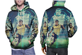 Borussia Dortmund Henrikh Mkhitaryan White Men&#39;s Pullover Cotton Hoodie - £27.96 GBP