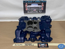 Restored Oem 1967 Cadillac 429 Engine Intake Manifold #1486993 - £385.34 GBP