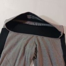 Pink Victoria's Secret Pants Women's Gray & Black Activewear Yoga Leggings 30x28 image 5