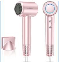 110,000 RPM Professional Ionic Hair Dryer Pink Quite High Speed Brushles... - $35.99