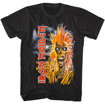 Iron Maiden Self-Titled Album Men&#39;s T Shirt Eddie Heavy Metal Rock Band Concert - £22.77 GBP+