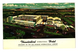 Vintage Postcard Thunderbird International Hotel El Segundo California Airport - $9.50