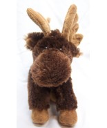 Unipak 2015 SOFT BROWN MOOSE 9&quot; Plush STUFFED ANIMAL Toy - $22.34 CAD