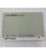 2018 Kia Optima Owners Manual Handbook OEM C02B55023 - $22.49