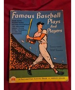 VINTAGE BASEBALL PLAYS AND PLAYERS-Babe Ruth-by Thomas Werth - 1962-Harv... - $14.03 CAD