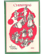 1992 CHRISTMAS AT THE WHITE HOUSE 16-page booklet (George &amp; Barbara Bush) - $20.79 CAD