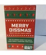 Merry Dissmas The Hilarious Family Holiday Party Game by What Do You Mem... - £7.46 GBP