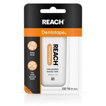 Reach Dentotape Waxed Tape, Unflavored 100 Yards, 1 Count (Pack of 2) - $19.99
