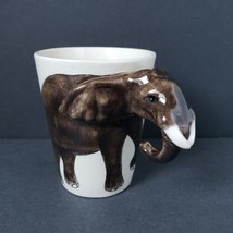 World Market 3D Brown Elephant 12 fl. oz. Coffee Mug Cup - £12.06 GBP