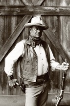 JOHN WAYNE POSTER 24x36 IN Classic Western Cowboy Gun Rifle Out of Print... - $45.00