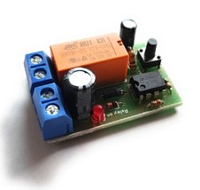 Push button DC motor reverse polarity switch DPDT relay module 2A 12V - $11.33