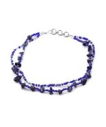 Mia Jewel Shop Chip Stone Seed Beaded Multi Strand Anklet - Womens Fashi... - $17.81
