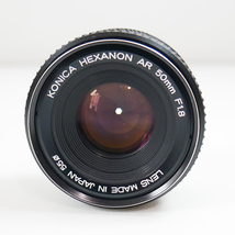Konica Hexanon AR 50mm F1.8 Camera Lens - $34.99