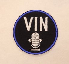Vin Scully Patch 2.5 inches Dodgers Embroidered Iron/Sew on Patch High-Q... - £3.93 GBP