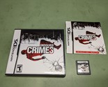 Unsolved Crimes Nintendo DS Complete in Box - $9.89