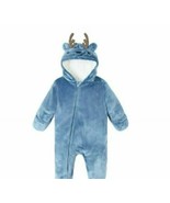 KOALA BABY ~ 1 Piece ~ Blue Plush Pram Jumper ~ 12/18 Months ~ Lined Bod... - $499.37 MXN