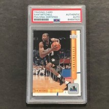 2001-02 Upper Deck #326 Sam Mitchell Signed Card PSA/DNA Slabbed Wovles - £39.27 GBP