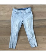 NYDJ Ami Skinny Ankle Jeans with Twisted Side Seam 6 Petite EUC - $464.90 MXN