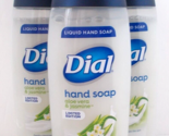 Lot 3 Dial Jasmine &amp; Aloe Vera Liquid Hand Soap Limited Edition 8.5oz Ge... - $14.84